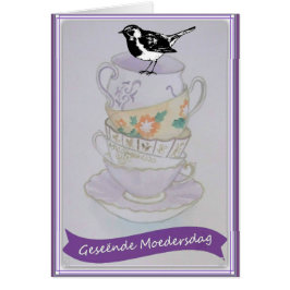 Cartão Geseende Moedersdag