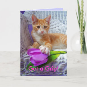 Cartão Get a grip card