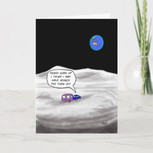Cartão Get Lost : Father's Day Greeting Card
