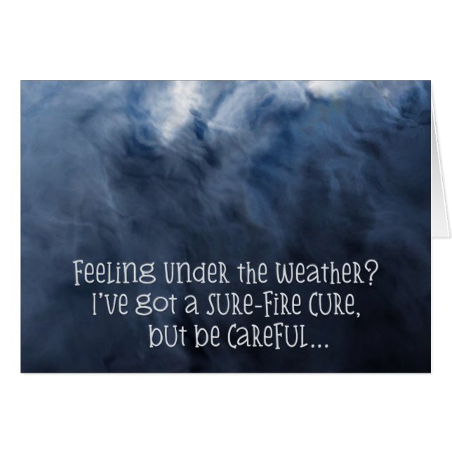 Cartão Get-Welcard De Cura Rápida De Fogo Claro (Frente Horizontal)