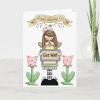 Get Well Angel Card by Sharon Rhea Ford