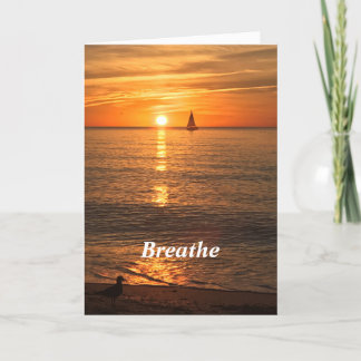 Cartão Get Well Breathe Card