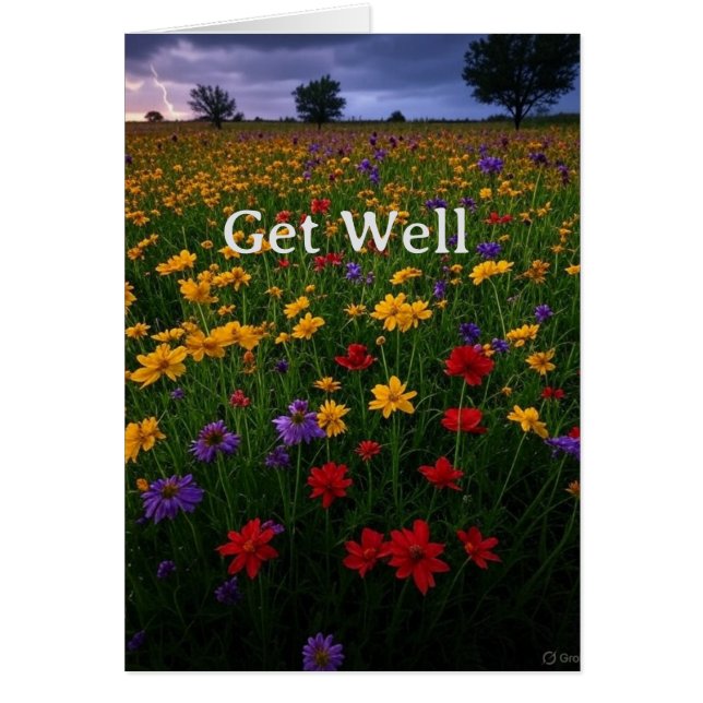 Cartão Get Well Card (Frente)