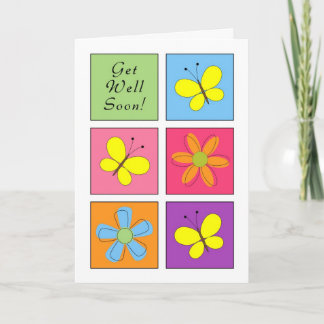 Cartão Get Well Cheery Greeting Card