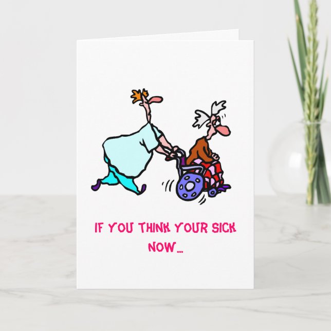 Cartão Get Well...Doctor's Bill... (Frente)