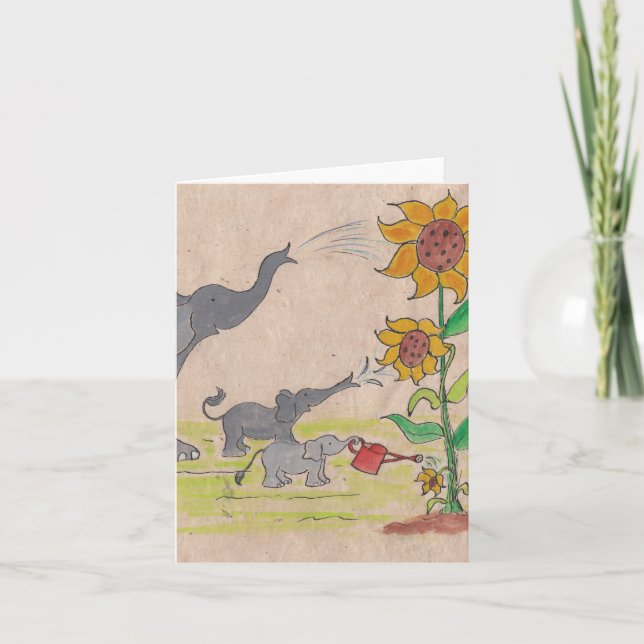 Cartão Get Well Ellies (Frente)