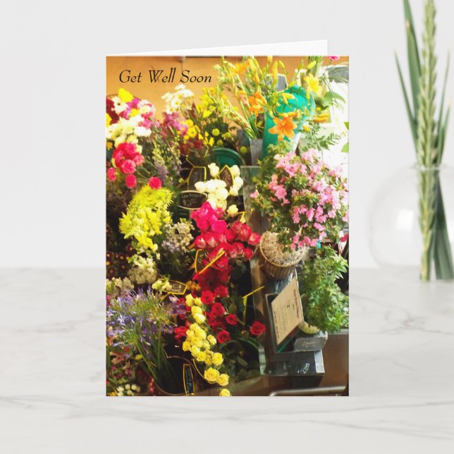 Cartão Get Well Soon (Frente)