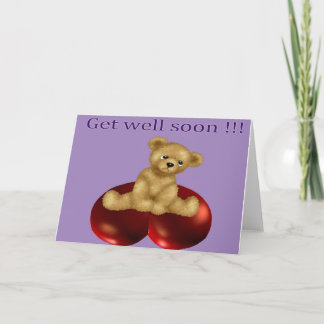 Cartão Get well soon