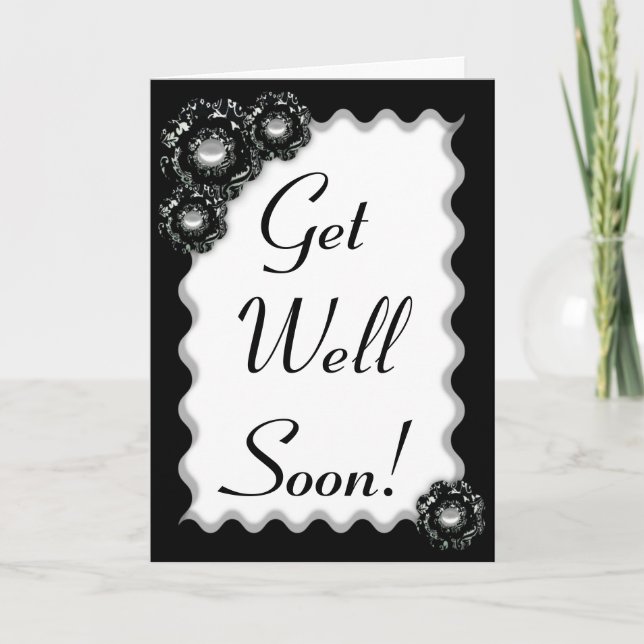 Cartão Get Well Soon! Card (Frente)