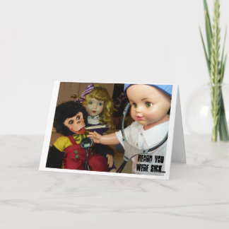 Cartão Get well soon card