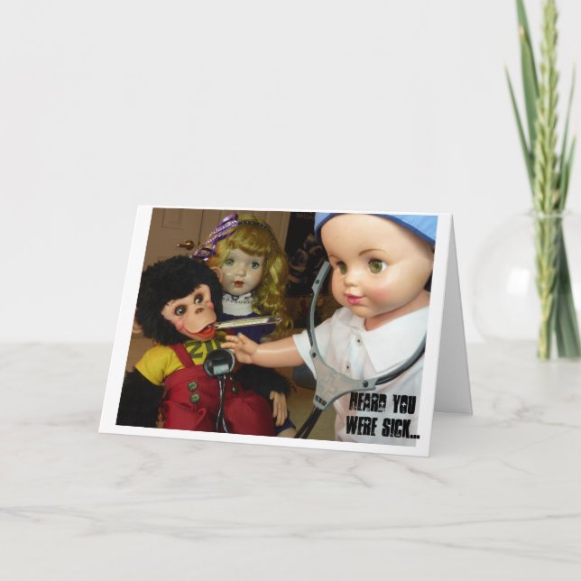 Cartão Get well soon card (Frente)