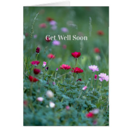 Cartão Get Well Soon Card