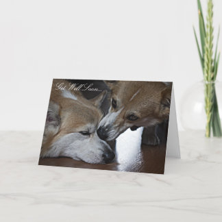 Cartão Get well soon Greeting Card