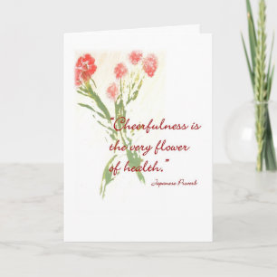 Cartão Get Well Soon Greeting Card