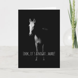 Cartão Get Well Soon Horse Equine Card