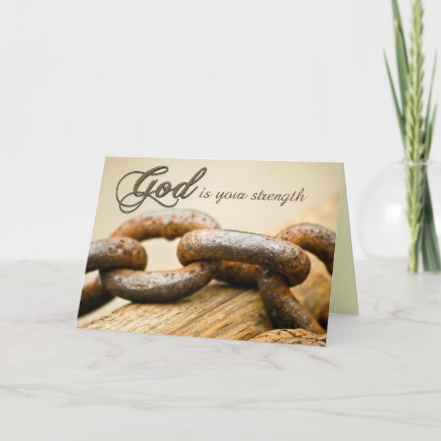 Cartão Get Well Strength (Frente)