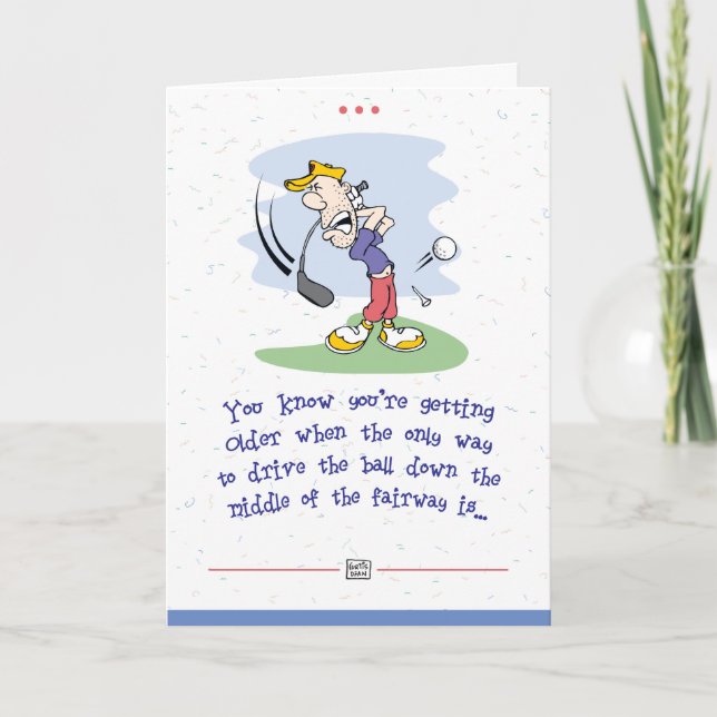 Cartão Getting Older Birthday Card (Frente)