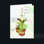 Cartão Getting Older Stinks Funny Flower Birthday<br><div class="desc">E-cards are great and all, but there’s something magical about holding a card in your hands, feeling the texture of the paper, and opening it to reveal a heartfelt message. Even if it’s a card covered with flowers who act like rude little jerks. Getting older stinks. Why not mark the...</div>