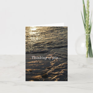 Cartão Ghear Beach Morning Pensando Em Você