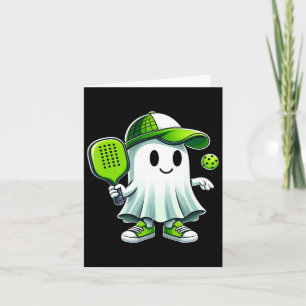Cartão Ghost Bonito Jogando Picklebyll - Picklebyll Engra
