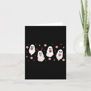 Cartão Ghost Candy Heart, Namorados Bonito, Você Será Meu