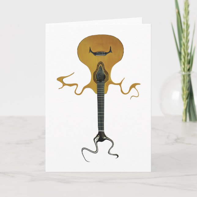 Cartão Ghost Guitar (Frente)