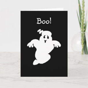Cartão Ghost Halloween Card