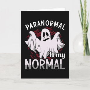 Cartão Ghost Hunter Paranormal É Minha Caça Normal Ao Fan