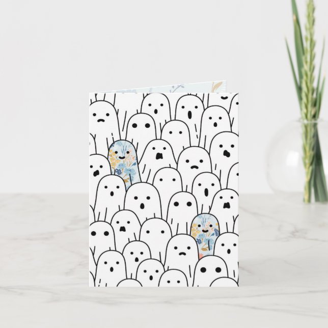 Cartão Ghost Person (Frente)