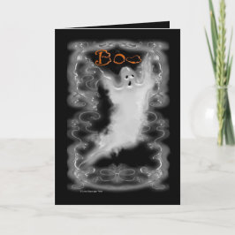 Cartão Ghost White Scroll Border