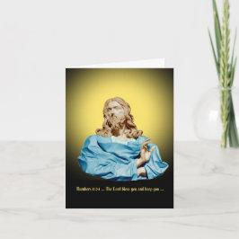 Cartão Gian Lorenzo Bernini Bust do Cristo 1679