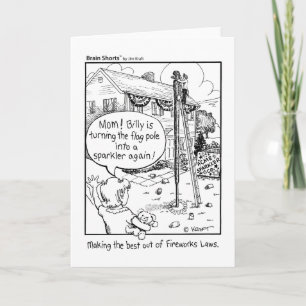 Cartão "Giant Sparkler" by Jim Kraft