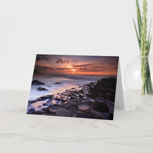 Cartão Giant's Causeway (Frente)