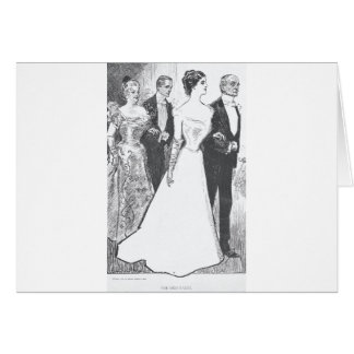 Cartão Gibson Girl-1