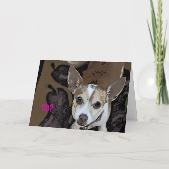 Cartão GiGi!!!, 50? (Frente)