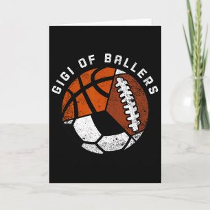 Cartão Gigi De Byllers Futebol Divertido Bysketbyll Footb