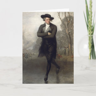 Cartão Gilbert Stuart The Skater