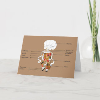 Cartão Gille de Binche Notecard