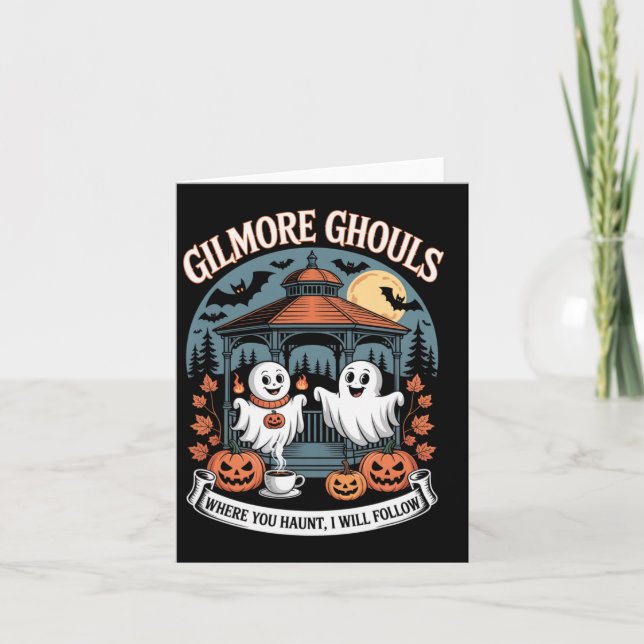 Cartão Gilmore Ghouls Onde Você Haunt5 (Frente)