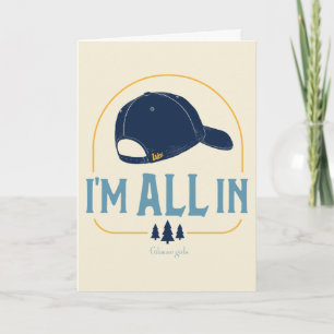 Cartão Gilmore Girls I'm All In Luke's Hat