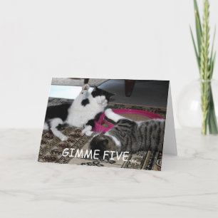 Cartão Gimme Cinco