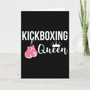 Cartão Ginásio de Fitness Rainha do Kickboxing Motivacion
