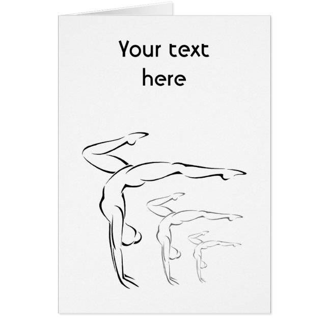 Cartão ginástica (Frente)