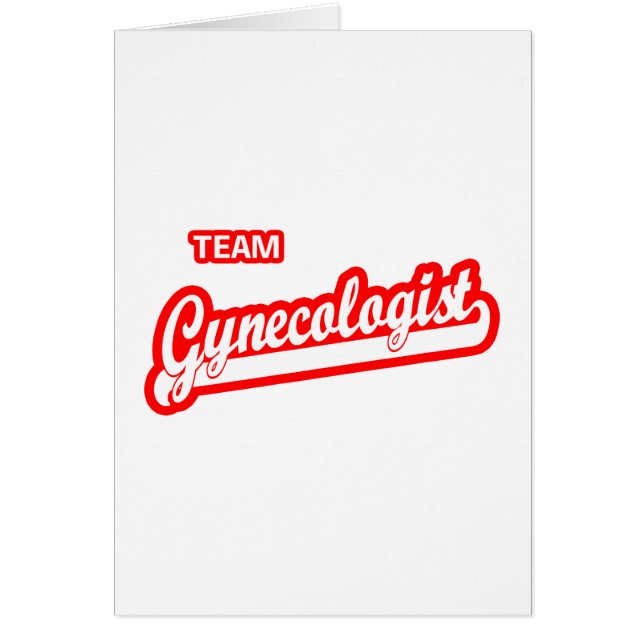 Cartão Ginecologista Equipe (Frente)