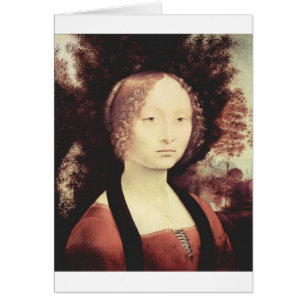 Cartão Ginevra Benci