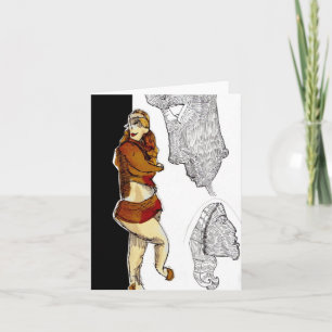 Cartão Ginger Girl Notecard
