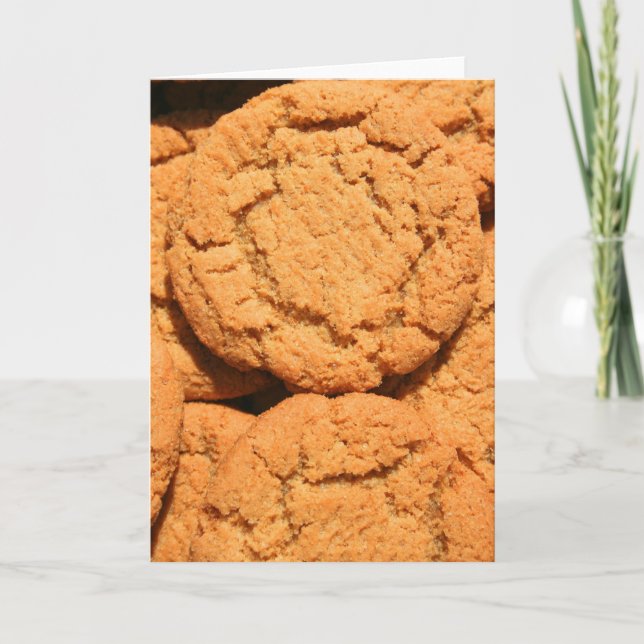 Cartão Ginger Snap Cookies Greeting Card,Note Card (Frente)