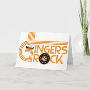 Cartão Gingers Rock