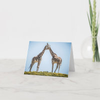 Giraffe Hugs Personalized