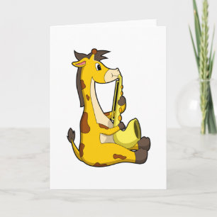 Cartão Giraffe na Música com Saxofone.PNG